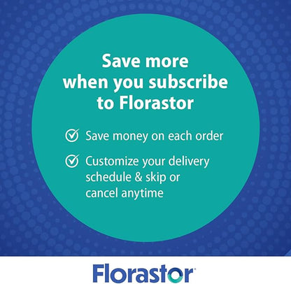 Florastor Select Pro+Pre Daily Probiotic and Prebiotic Supplement for Women and Men, Boosts Good Bacteria, Saccharomyces Boulardii CNCM I-745 (30 Capsules) (Pack of 1)
