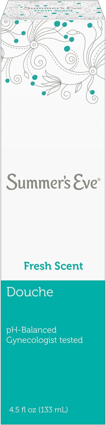 Summer's Eve Douche, Vaginal Douche for Women, Fresh Scent, 1 Unit, 4.5 Oz