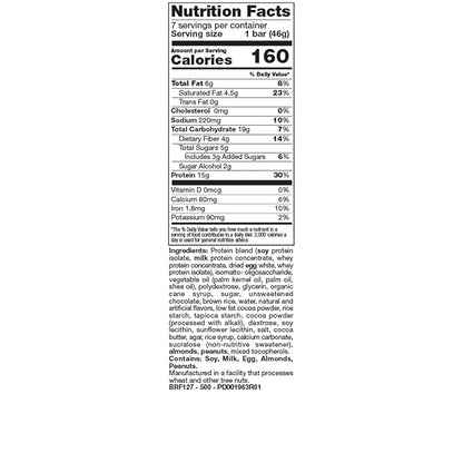 PROTIFIT - Low Calorie Snack Bar for Healthy Diets, High Protein, 15g Protein, Low Carb, Low Sugar, Ideal Protein Compatible, 7 Servings Per Box (Choc-a-Lot Chip)