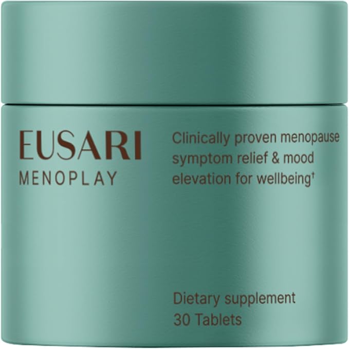 Perimenopause & Menopause Supplements for Women - Hormone Balance for Women with Equol, Saffron & Black Cohosh for Menopause hot Flashes Night Sweats, Mood & Sleep – Doctor Formulated – 30 Tablets
