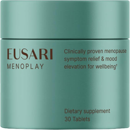 Perimenopause & Menopause Supplements for Women - Hormone Balance for Women with Equol, Saffron & Black Cohosh for Menopause hot Flashes Night Sweats, Mood & Sleep – Doctor Formulated – 30 Tablets