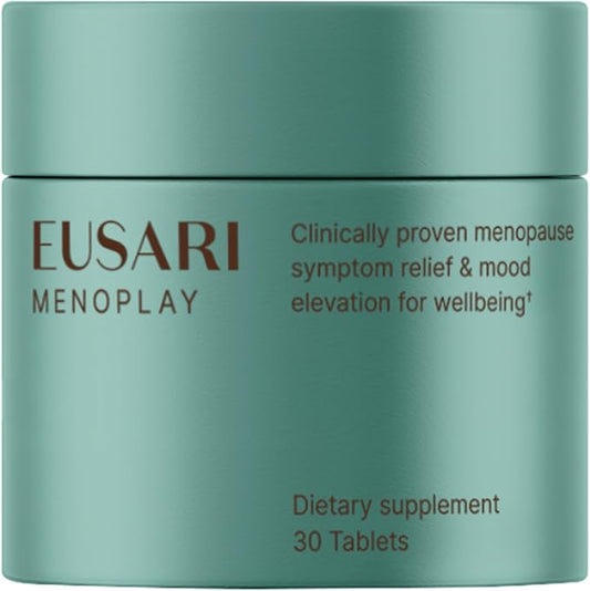 Perimenopause & Menopause Supplements for Women - Hormone Balance for Women with Equol, Saffron & Black Cohosh for Menopause hot Flashes Night Sweats, Mood & Sleep – Doctor Formulated – 30 Tablets