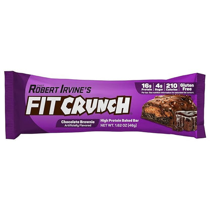 FITCRUNCH Snack Size Protein Bars, 6-Layer Baked Bar, 3g of Sugar, Gluten Free & Soft Cake Core (9 Count, Flavor Lovers)
