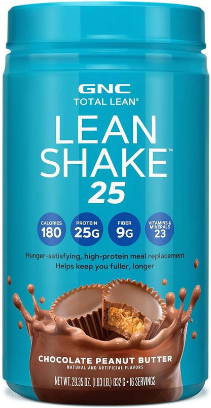 GNC Total Lean Lean Shake 25 - Chocolate Peanut Butter (16 Servings)