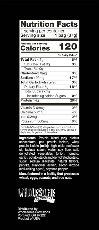 Protein Chips, 14g Protein, 3g-4g Net Carbs, Gluten Free, Keto Snacks, Low Carb Snacks, Protein Crisps, Keto-Friendly, Made in USA (Barbecue, 7 Pack)