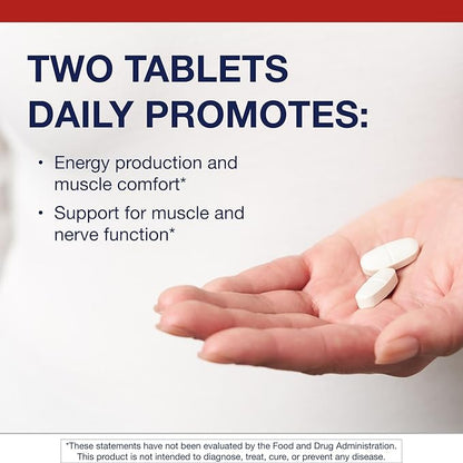 Metagenics Fibroplex - Magnesium, Malic Acid & B Vitamins for Neuromuscular, Bone, Heart & Stress Support* - Chelated Minerals, Non-GMO, Gluten-Free, Vegetarian - GMP Certified Facility - 120 Tablets