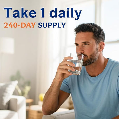 Innate Vitality Vitamin D3 K2 Supplement, High Potency Vitamin D3 10000 IU & Vitamin K2 (MK-7) 200 mcg, Supports Bone, Teeth, Heart & Immune Health, Non-GMO, Gluten Free, 240 Softgels