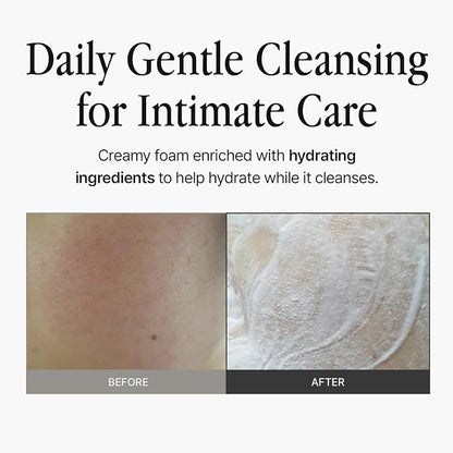 Feminine Wash 1.01 fl oz – Mild pH-Balanced Foam Cleanser for Sensitive Skin, Gentle Botanical Formula, Daily Use, Fragrance-Free