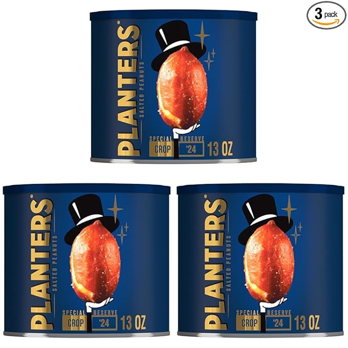 PLANTERS Special Reserve Peanuts, 13 OZ (Pack of 3)