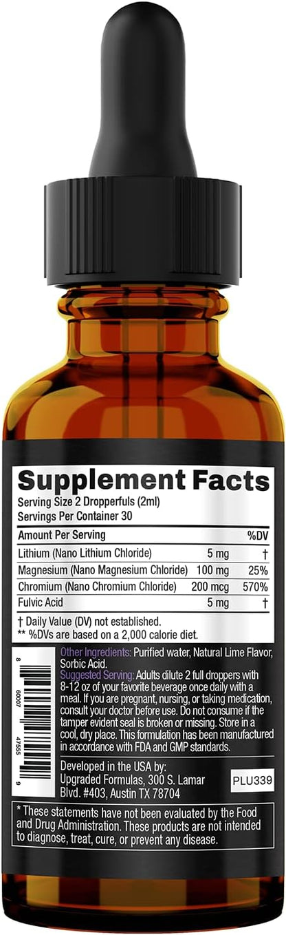 Upgraded Formulas Mood Support Supplement - Feel Calm and Uplifted All Throughout The Day, 2 fl oz