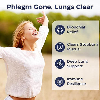 11-in-1 Liposomal Respiratory Relief Drops - Mullein Drops for Lungs with Elderberry, Licorice Root - Support Lung Cleanse and Mucus Relief - Suitable for Kids and Adults (2 Pack)
