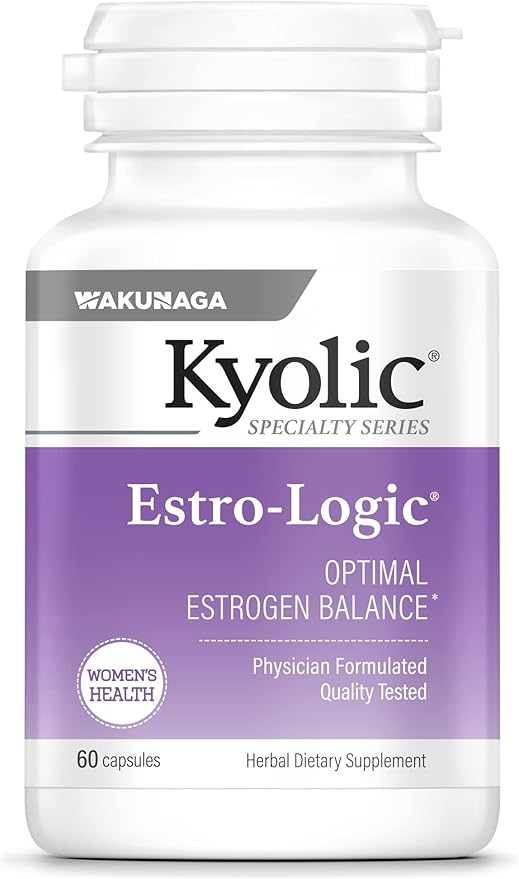Kyolic Specialty Series Estro-Logic, for Optimal Estrogen Balance*, 60 Capsules