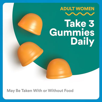 SmartyPants Zero Sugar Prenatal Multivitamin Gummies: Choline, Methylfolate, Omega 3 (ALA), Vitamin D3, C, Vitamin B12, B6, A, K, Zinc, Biotin, Gluten Free, No Sugar Alcohols, 90 Count (30 Day Supply)