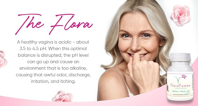 pH Vaginal Probiotics Suppository - Supports pH Balance of Yeast & Bacteria for Feminine Freshness. Supports Restoration of Healthy Vaginal Flora & Vaginal Odor Management