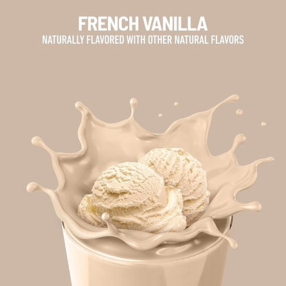 SlimFast Meal Replacement Shake, Original French Vanilla, No Added Sugar, Meal Replacement Shakes, 10g Ready to Drink Protein, 5g Fiber, 25 Vitamins and Minerals, 11 Fl. Oz, 12 Count