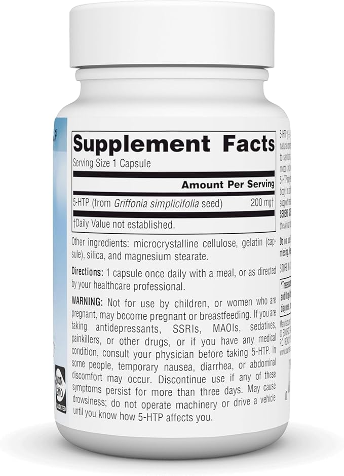 Source Naturals Serene Science 5-HTP 200 mg - 60 Capsules