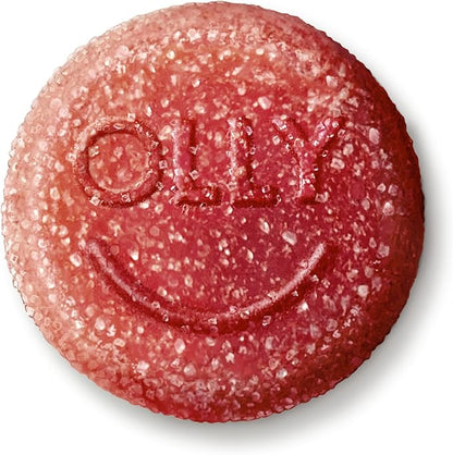 Olly Teen Girl Multi Gummy, Healthy Skin and Immune Support, 15 Essential Vitamins, Biotin, Zinc, Calcium, Chewable Multivitamin, Berry Melon, 35 Day Supply, 70 Count