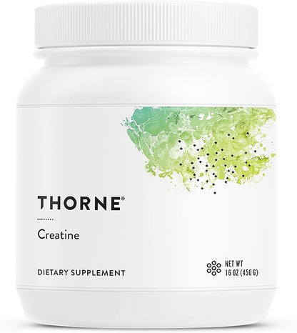 THORNE Creatine - Micronized Creatine Monohydrate Powder - Support for Muscles & Cognitive Function* - for Women & Men - Unflavored - NSF Certified for Sport - 5 g per Serving - 90 Servings