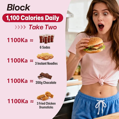 Appetite Suppressant, Metabolism Booster for Weight Loss, Fat Burner Supplement, Garcinia Cambogia, Guarana, Hibiscus, Dandelion, Gynostemma, Natural Support for Energy Levels, 60 Capsules