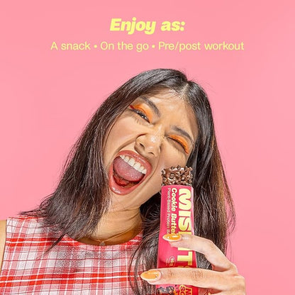 Misfits Protein Bar Variety Pack | Nutrition Bars - 14-15g Protein, 1g Sugar, Plant-based, Low Carb, Non-GMO, Gluten Free Snacks | Sample Pack of 5 - Multiple Flavors