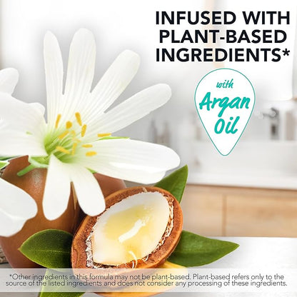 Summer's Eve Essential Botanicals All-Over Daily Feminine Wash with Argan Oil, Gentle pH-Balanced Body Wash for Women, Removes Vaginal Odor and Refreshes, 12 Fl Oz