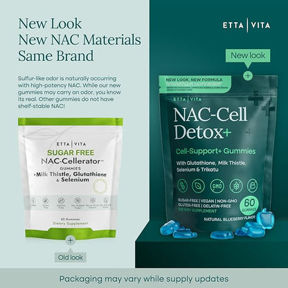 Sugar-Free NAC Gummies, N Acetyl Cysteine Supplement with Milk Thistle, Glutathione, & Selenium, NAC Supplement for Energy, Respiratory Health, Liver Detox & Cleanse, Kidney, Antioxidant Support