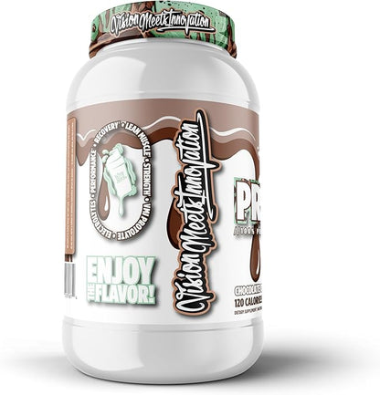 VMI Sports Protolyte 100% Whey Protein Isolate | Electrolytes Plus Enzymes | 22-25 Grams per Serving | Lactose and Gluten Free, Low Fat, Carbs & Sugar (1.63 lb, Mint Chocolate Chip)