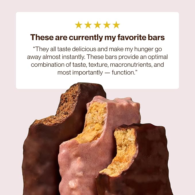 Supergut GLP-1 Boosting Prebiotic Bars, Strawberry Almond - Gut Healthy Protein Snacks & Breakfast Bars - Keto-Friendly Meal Replacement Energy Bars for Gut Health (12 Count)