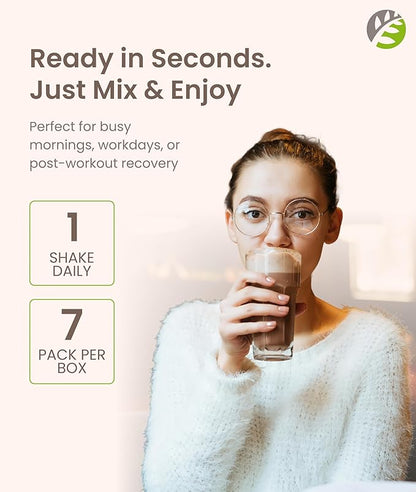 BariSlim High Protein Shake - Delicious & Nutritious Meal Replacement Shake - Low Sugar & Carb - Formulated for Bariatric Patients & Post-Weight Loss Surgery Support | Hot Chocolate (9 oz)