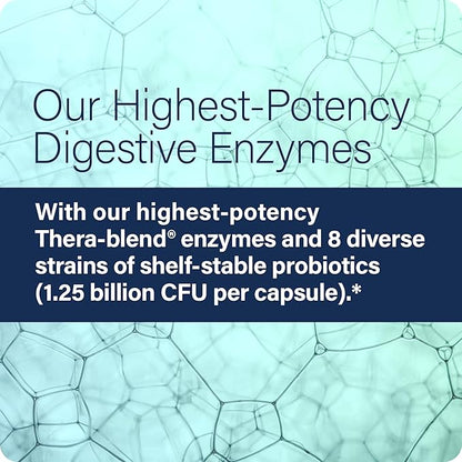 Enzyme Science Critical Digestion - Digestive enzymes for Women and for Men with probiotics - High Potency Support for Digestion - Digestive Health – Enzimas digestivas y probioticos - 90 Capsules