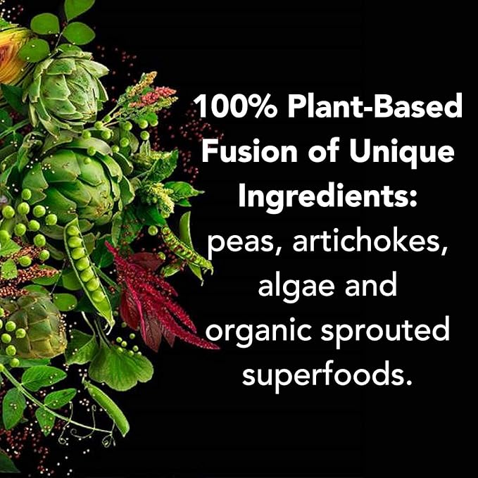 PlantFusion Complete Vegan Protein Powder - Plant Based Protein Powder with BCAAs, Digestive Enzymes and Pea Protein - Keto, Gluten Free, Soy Free, Non-Dairy, No Sugar, Non-GMO - Cookies & Cream 2 lb