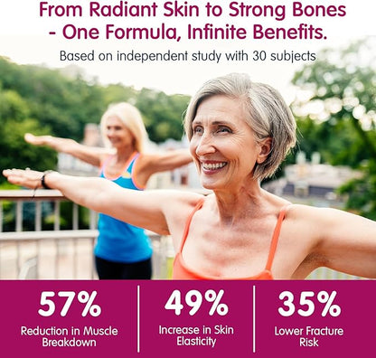 Zaigon HMB Supplements for Women | Vitamin D3 K2, Ashwagandha, Magnesium, Omega 3, Collagen, Biotin, Hyaluronic Acid, Astaxanthin, Calcium | Skin Care, Muscle, Bone & Brain Support | 180 Capsules