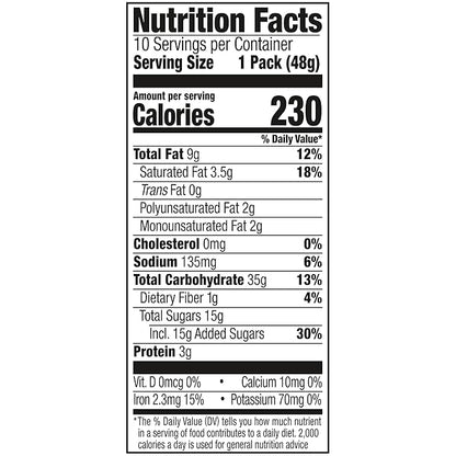 Lance Sandwich Cookies, Nekot Fudge, 10 Individually Wrapped Packs, 6 Sandwiches Each