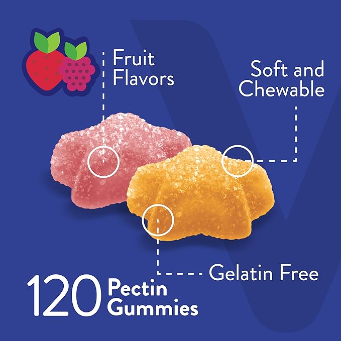 Viteey Glucose Gummies - 4g of Carbohydrates - Fast Acting Alternative to Glucose Tablets - Energy and Blood Sugar Support - Vegan, Gluten Free, Gelatin Free - 120 Count