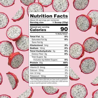 Myprotein Clear Whey Isolate Protein Powder, 35 Servings (1.9lbs) Tropical Dragonfruit, 20g Protein per Serving, Naturally Flavored Drink Mix, Daily Protein Intake for Superior Performance
