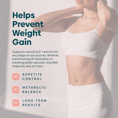 GLP-1 Supplement | Natural GLP-1 Production | GLP 1 Booster Drink Mix to Control Appetite and Cravings | Great Tasting Metabolic Support - Yerba Mate, Garcinia Cambogia, Berberine [Peach]