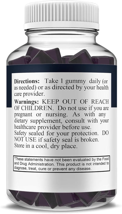 BLUE VIBE Insta Surge XL Performance Gummies, InstaSurgeXL Advanced Overall Health and Daily Natural Performance Formula Supplement, InstaSurge XL Maximum Support (1 Pack - 30 Gummies)