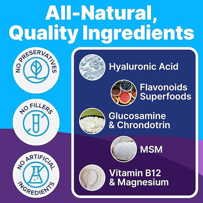 Pup Labs Freedom Joint Drops - Dog Joint Support Supplement with Human-Grade Ingredients - No Fillers, Preservatives, Additives, or Artificial Ingredients, 3 30 ml Droppers