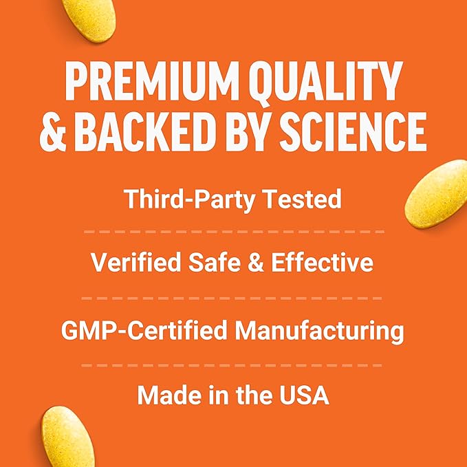 Better Turmeric 3-Pack Joint Support Supplement Featuring HydroCurc Turmeric, Clinical Strength Joint Support, Force Factor, 360 Tablets, White Packaging