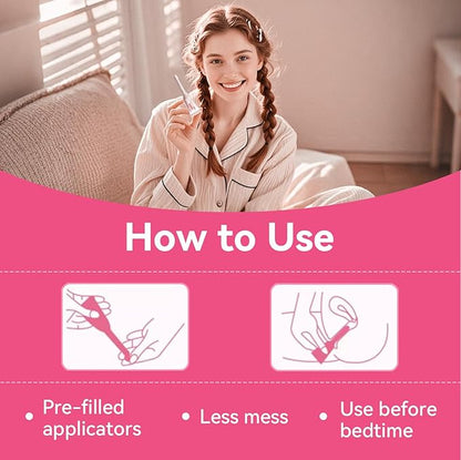 Gynable Vaginal Probiotic Gel | Rebalancing Intimate Gel | Promote pH Balance |Yeast Infection & BV Treatment | Vaginal Odor and Hygiene Support | Vaginal Moisturizer| 9 Pre-Filled Applicators