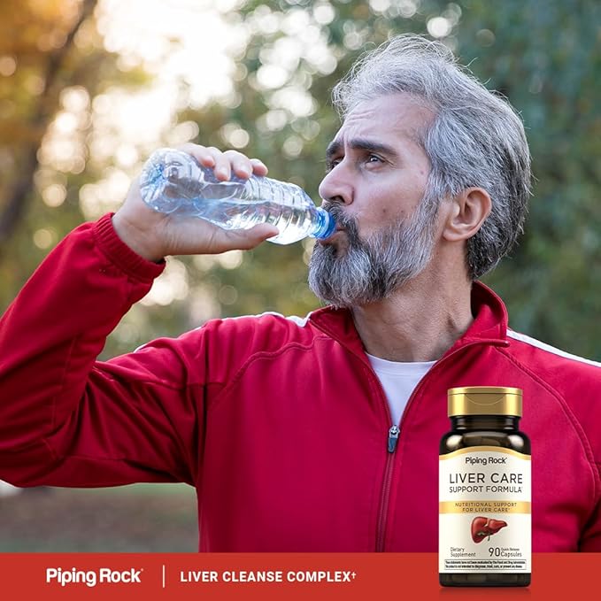Piping Rock Liver Cleanse Complex | 90 Capsules | Liver Care Support Formula | Non-GMO, Gluten Free Supplement