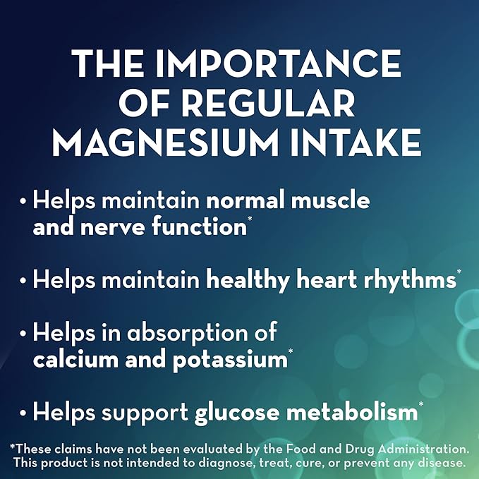 Mag-Ox Magnesium Supplement, Pharmaceutical Grade Magnesium Oxide 483mg, Most Concentrated Form of Magnesium, 120 Tablets (Pack of 3)