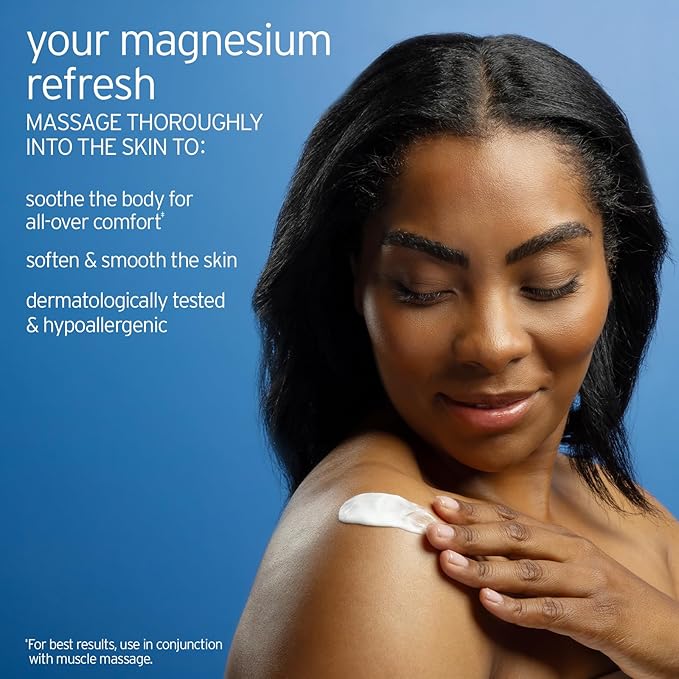 LIFE-FLO Magnesium Lotion - New, Improved Magnesium Chloride from Zechstein Seabed - Soothes Muscles, Joints When Massaged into Skin - Great for Kids, Hypoallergenic, 8oz Pack of 1, Vanilla