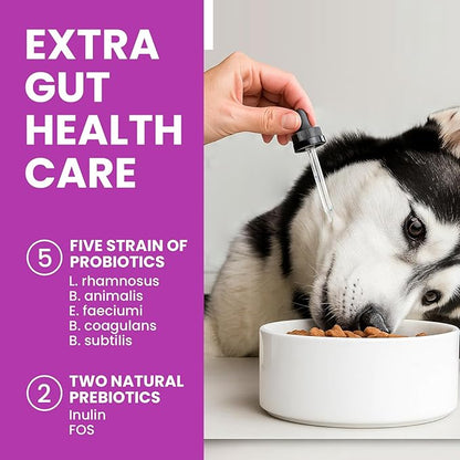Collagen Drops for Dogs – 4oz Liquid Support for Healthy Joints and Coat Condition