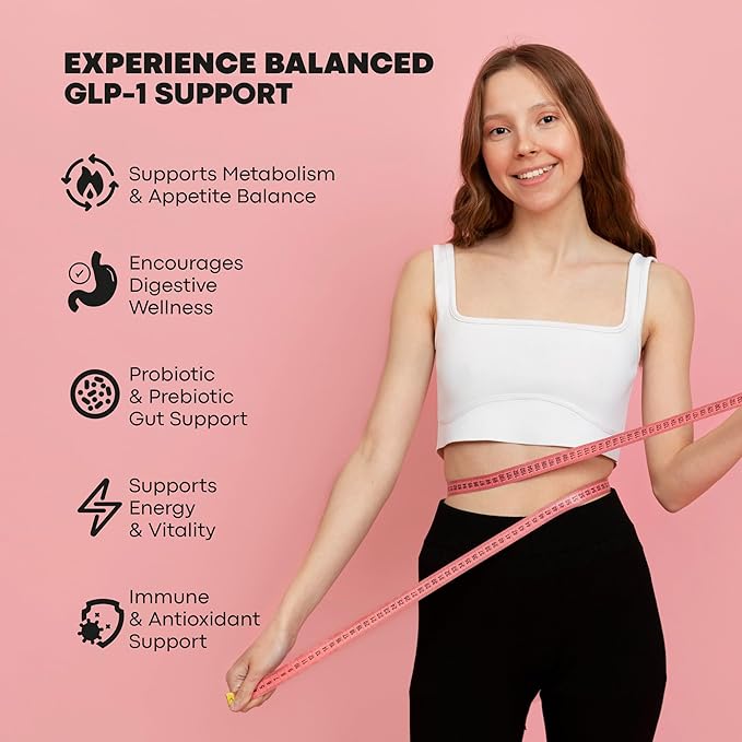 GLP-1 Support Probiotic Weight Loss Supplement - Glp1 Support with Berberine for Fat Burn
