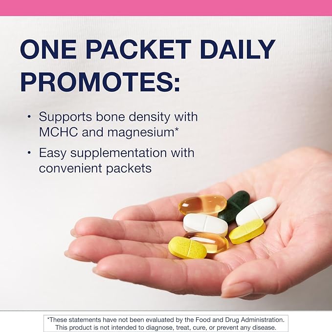 Metagenics Wellness Essentials Women's Prime - Daily Multivitamin & Omega-3 Packets for Menopause Support, Bone, Heart, Brain & Immune Health* - Gluten-Free - GMP Certified Facility - 30 Pack