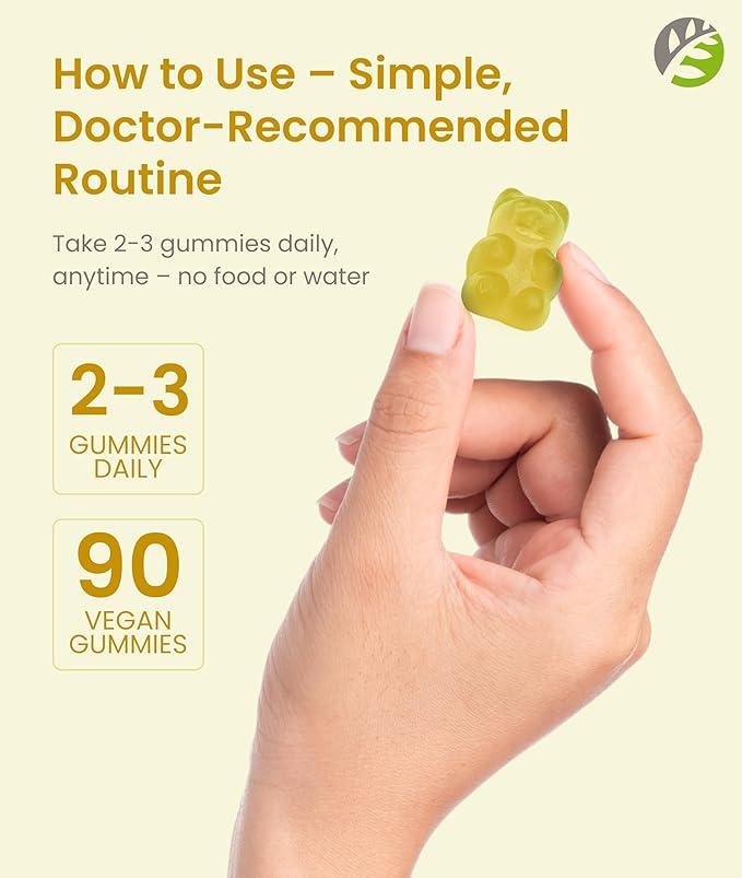BariSlim Bariatric Calcium Gummies - Specially Formulated Bariatric Vitamins for Patients After Weight Loss Surgery - Supports Energy Levels & Bone Health | Peach (90 Vegan Gummies)