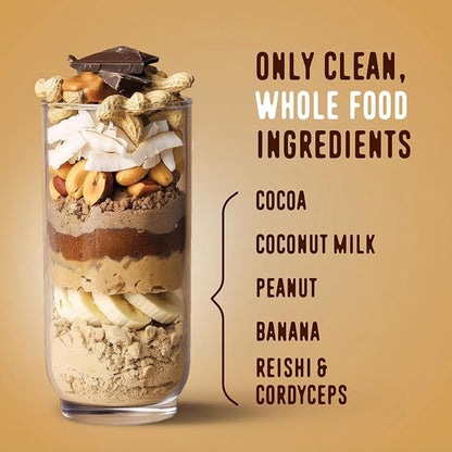 FlavCity Grass Fed Whey Chocolate Protein Powder - Chocolate Peanut Butter - 25g Protein & 10g Collagen - Made with Organic Cocoa & Coconut Milk - Gluten Free & No Added Sugars (20 Servings)