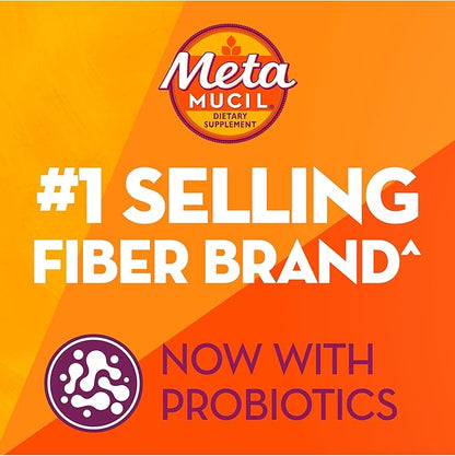 Metamucil Fiber Gummies for Adults with Probiotics for Bloating Relief, No Sugar Added Strawberry Kiwi BlackBerry Flavors, 5g Prebiotic Plant Based Fiber Supplement Blend, 90 Count