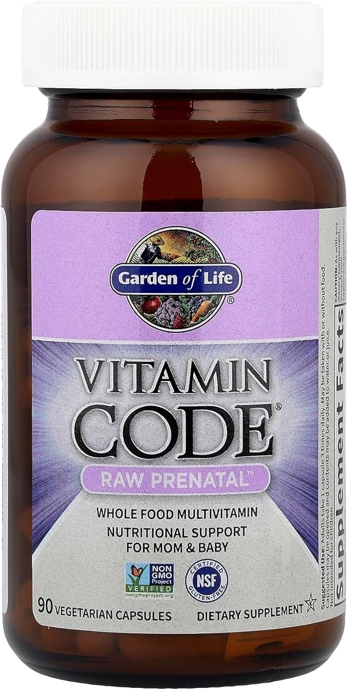 Garden of Life Vitamin Code®, RAW Prenatal™, 90 Vegetarian Capsules